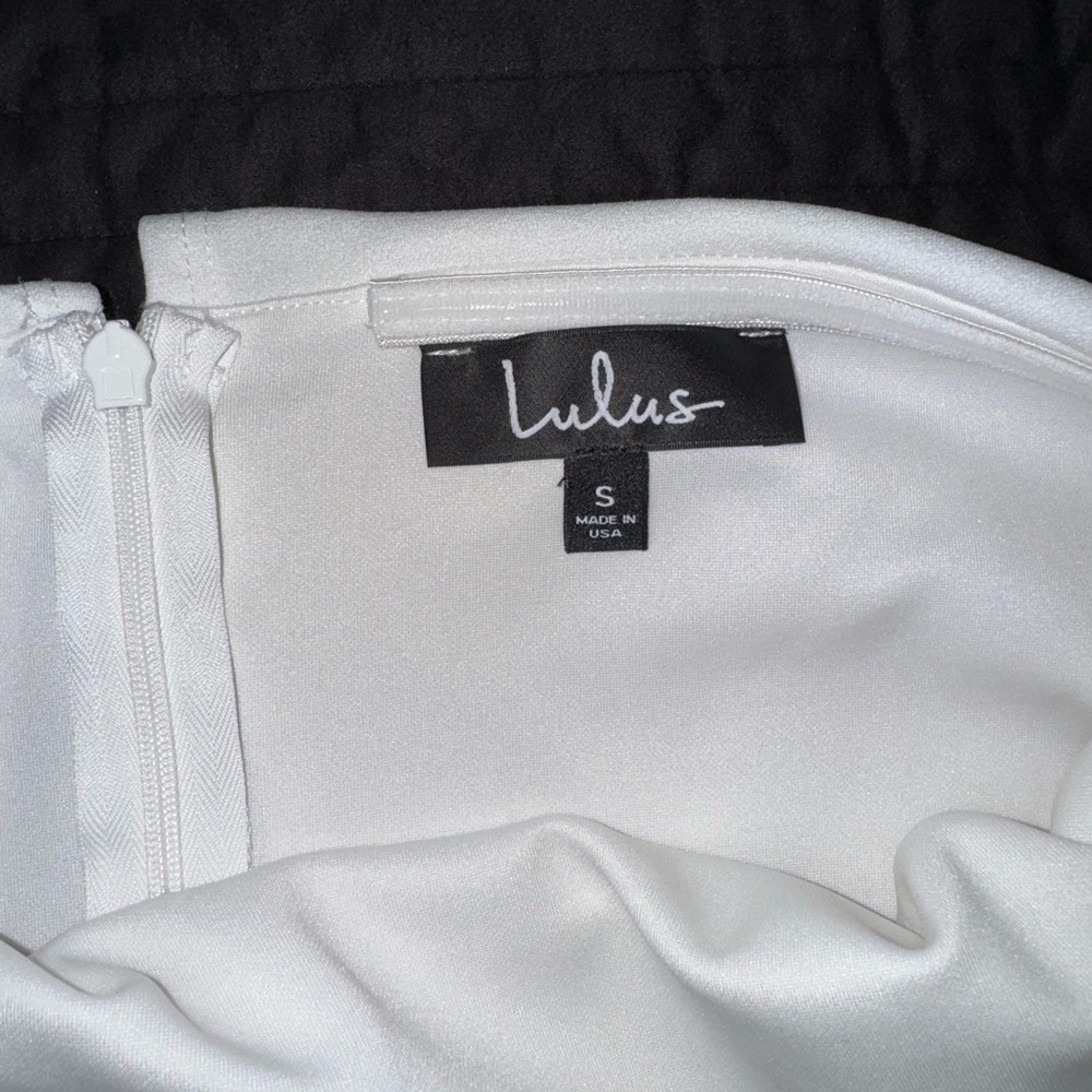 Lulu's Chic White Strapless Jumpsuit - Picture 2 of 6
